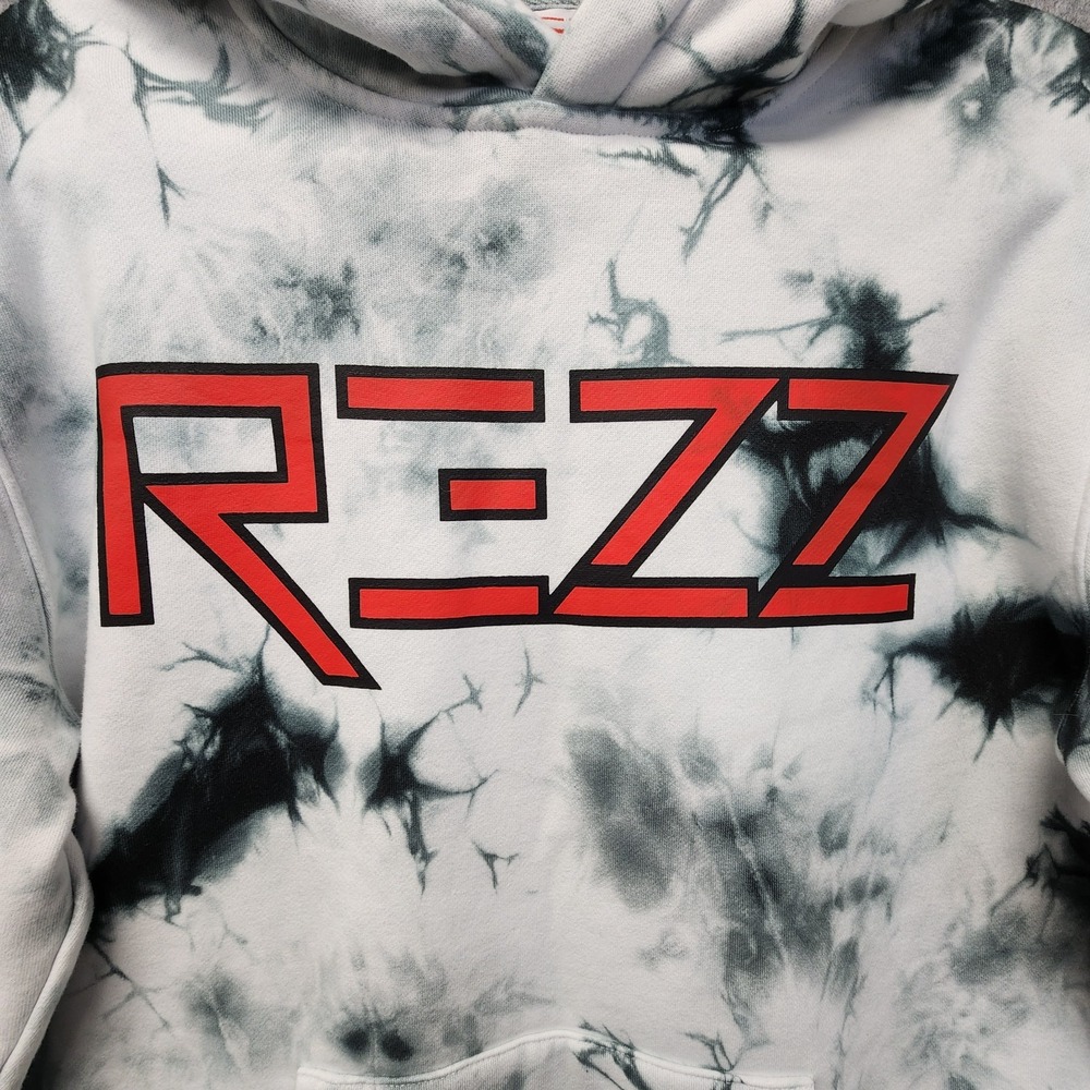 Rezz Hoodie Coiled Snake Hoodie Men Small Tie-Dye Oversized DJ Rezz RARE Graphic - Picture 4 of 9